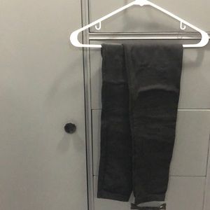 Warm fleece-lined leggings